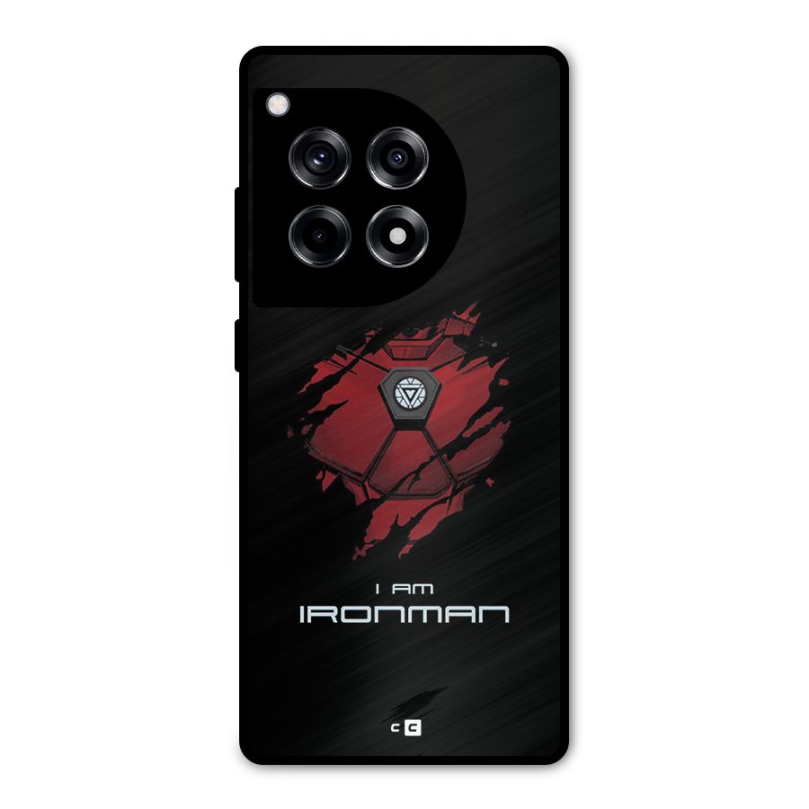 I Am Ironman Metal Back Case for OnePlus 12R