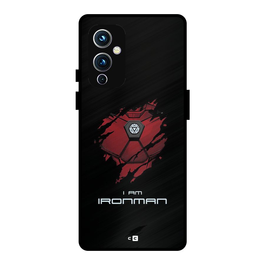 I Am Ironman Metal Back Case for OnePlus 9