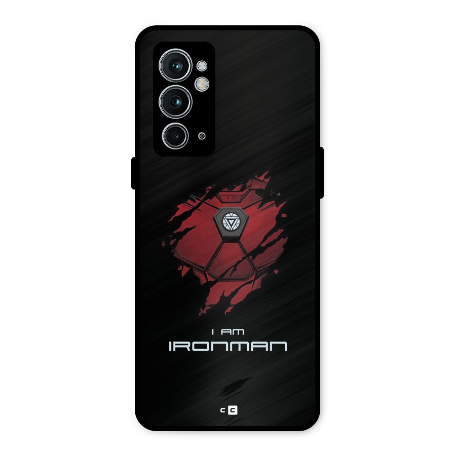 I Am Ironman Metal Back Case for OnePlus 9RT 5G