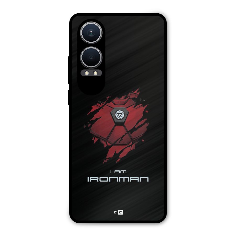I Am Ironman Metal Back Case for OnePlus Nord CE4 Lite
