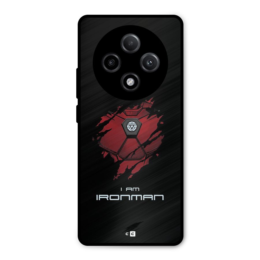 I Am Ironman Metal Back Case for Oppo F27 Pro Plus