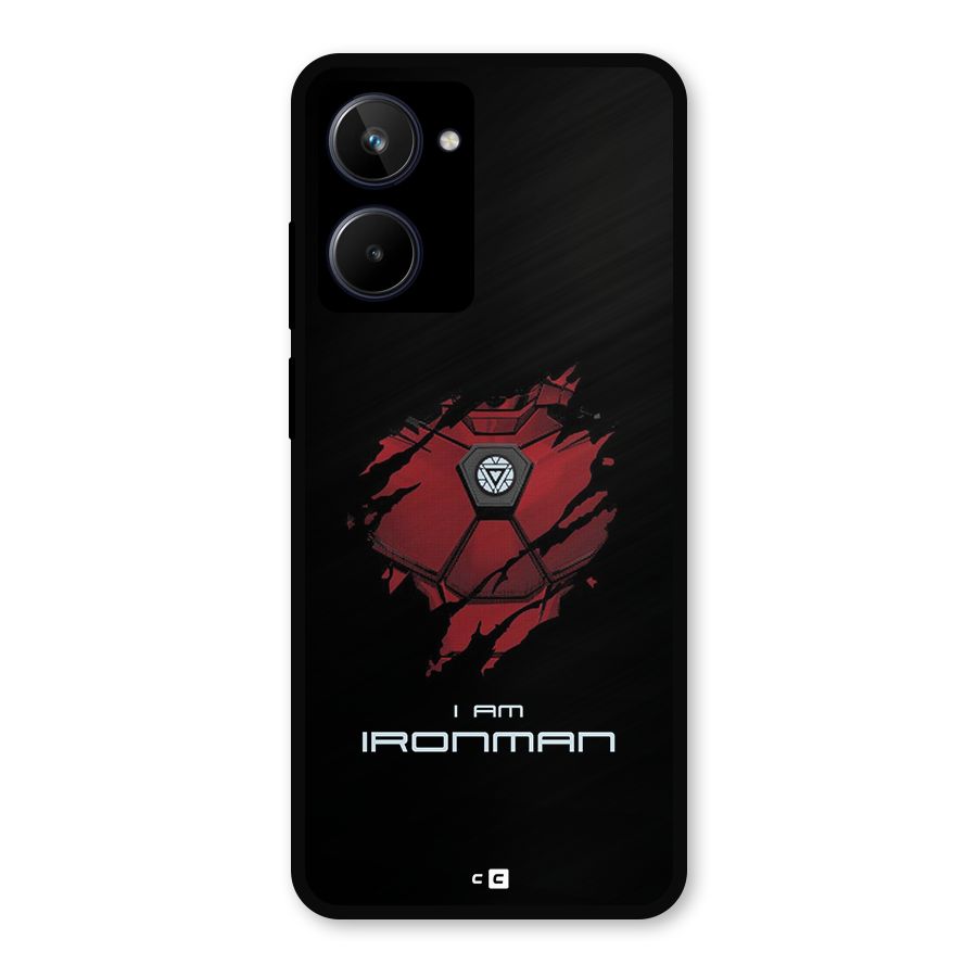 I Am Ironman Metal Back Case for Realme 10