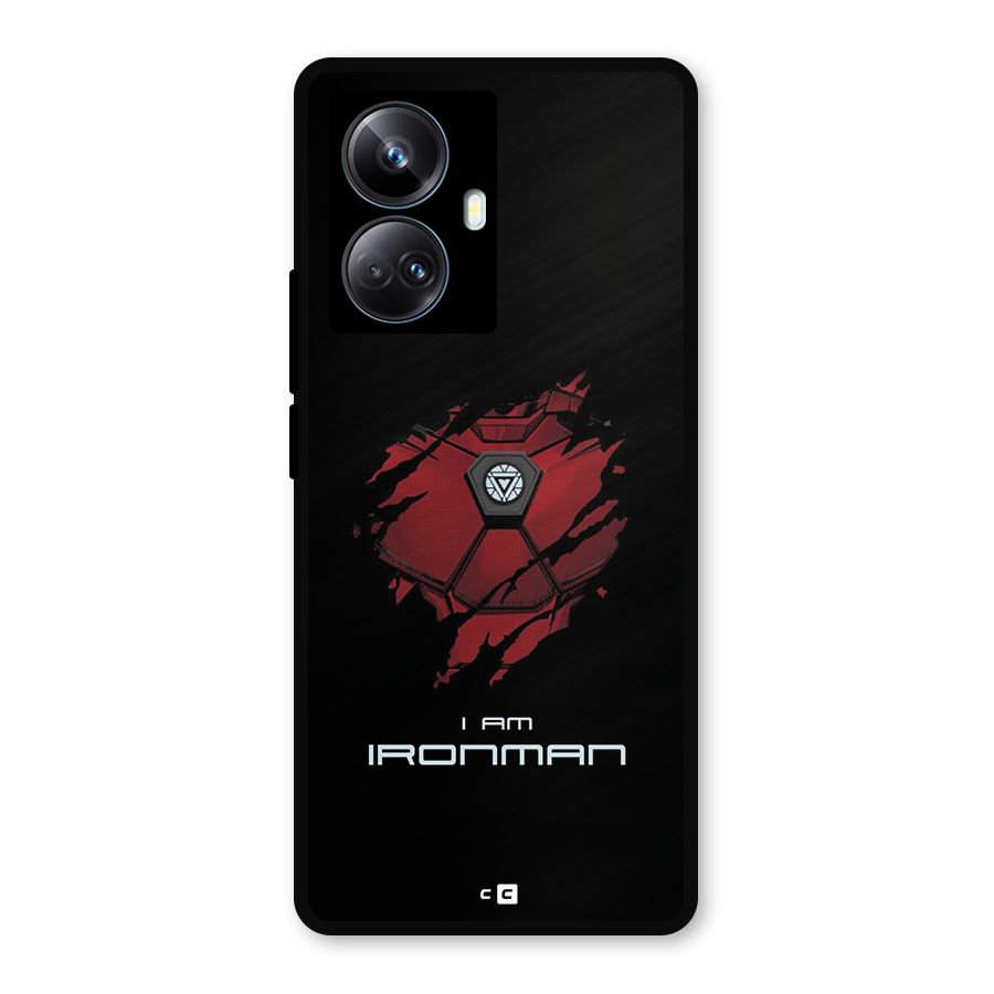 I Am Ironman Metal Back Case for Realme 10 Pro Plus