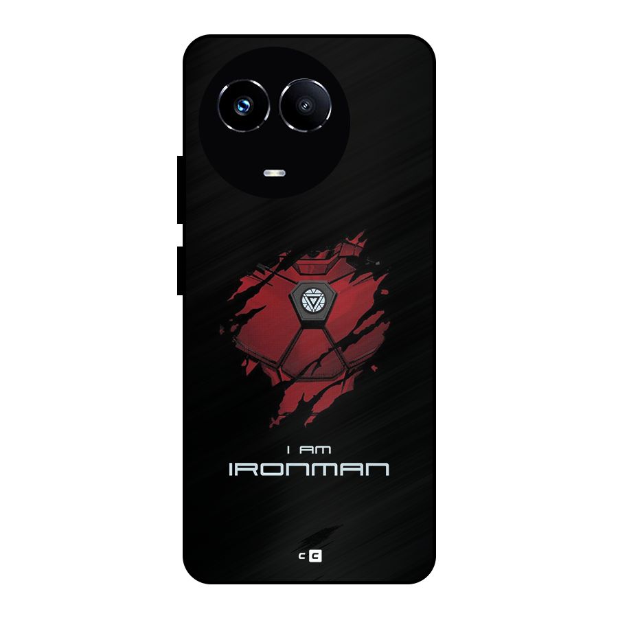 I Am Ironman Metal Back Case for Realme 11 5G