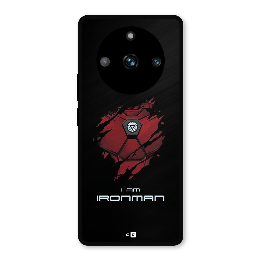 I Am Ironman Metal Back Case for Realme 11 Pro Plus