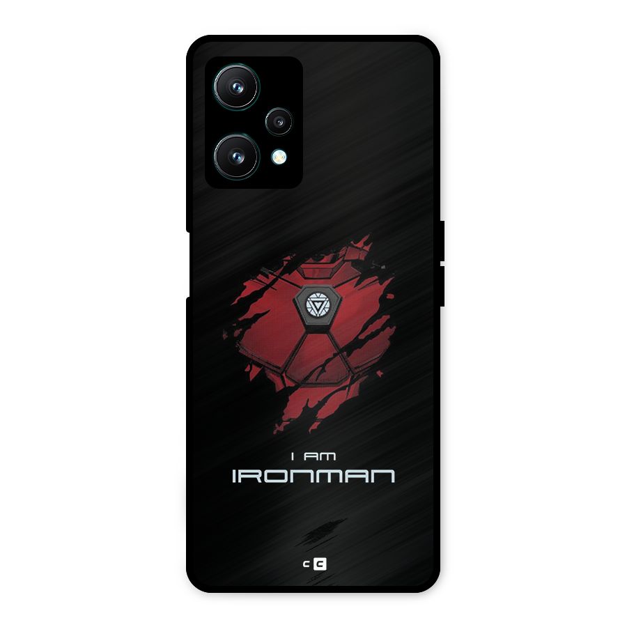I Am Ironman Metal Back Case for Realme 9 Pro 5G