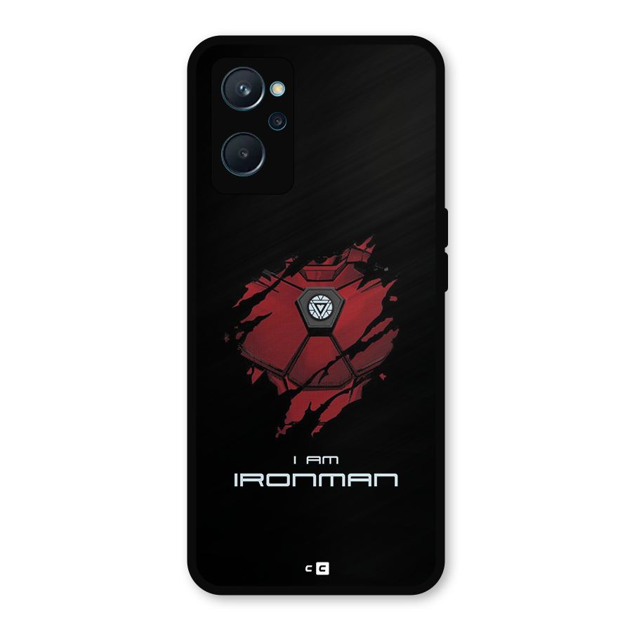 I Am Ironman Metal Back Case for Realme 9i