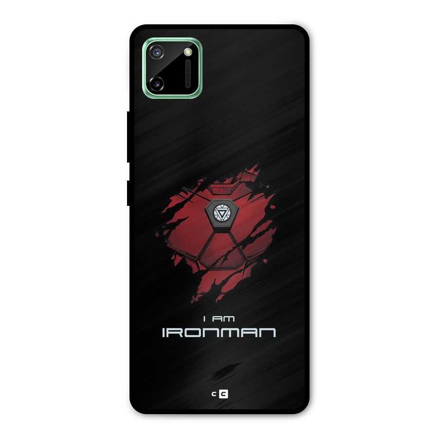 I Am Ironman Metal Back Case for Realme C11