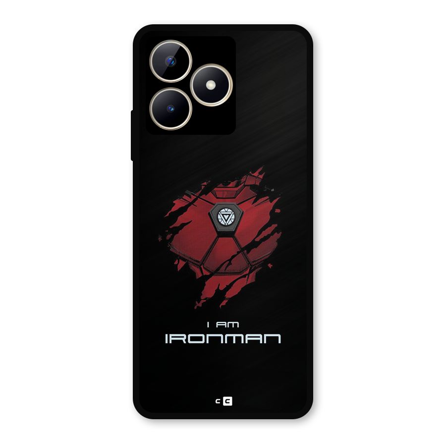 I Am Ironman Metal Back Case for Realme C53