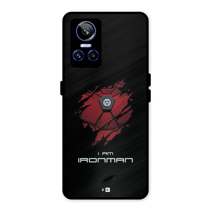 I Am Ironman Metal Back Case for Realme GT Neo 3