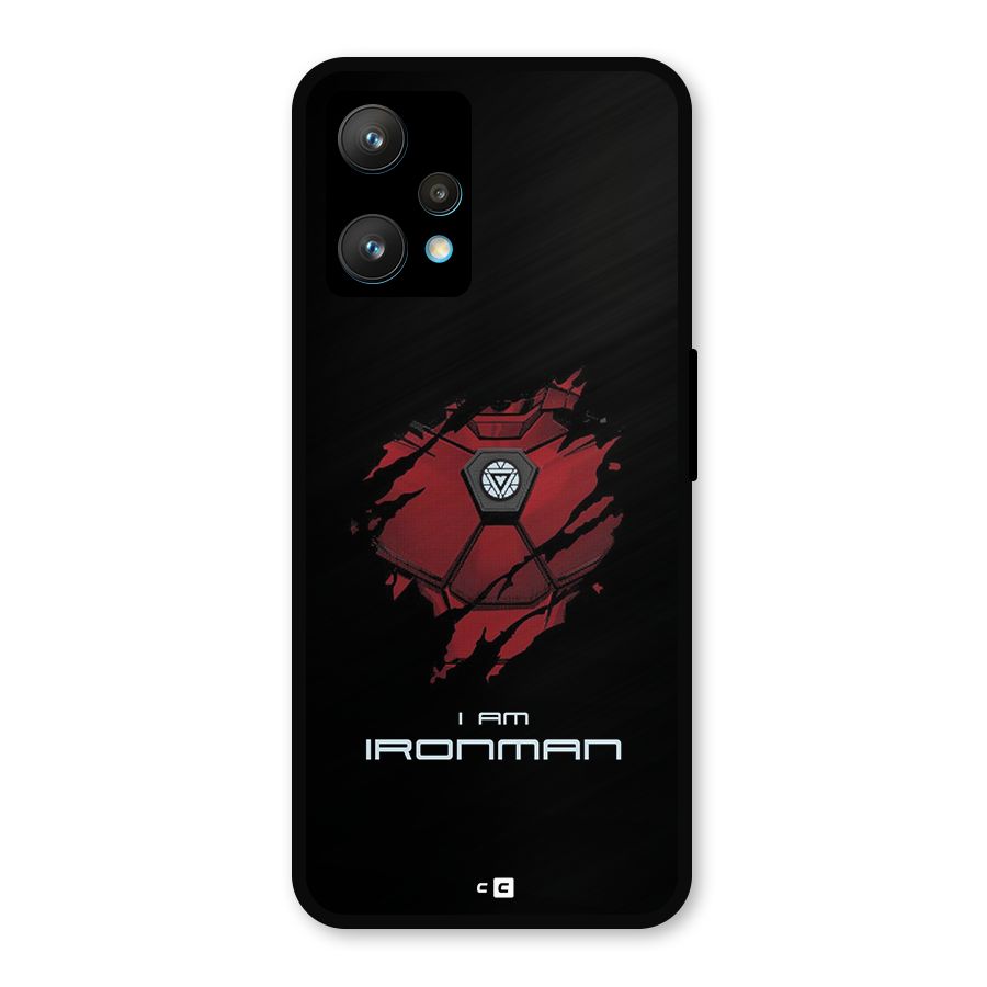 I Am Ironman Metal Back Case for Realme Narzo 50 Pro