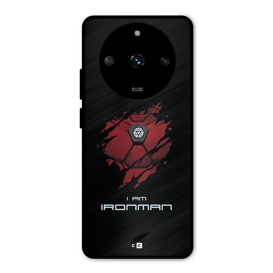 I Am Ironman Metal Back Case for Realme Narzo 60 5G