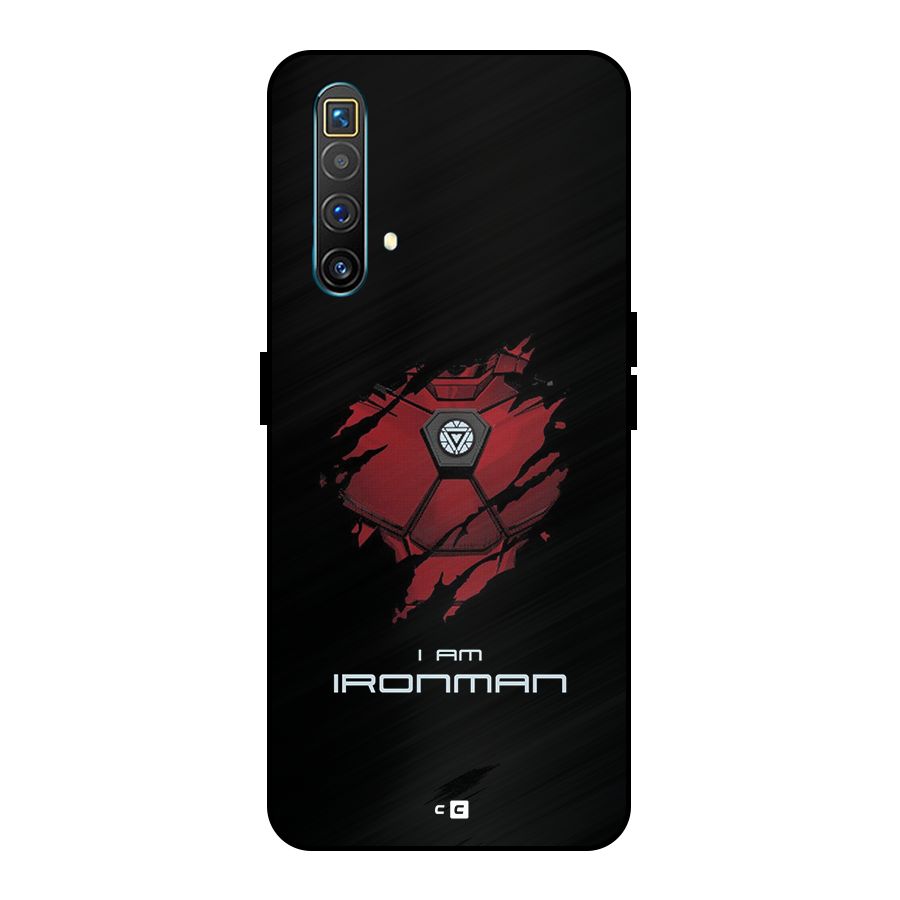 I Am Ironman Metal Back Case for Realme X3