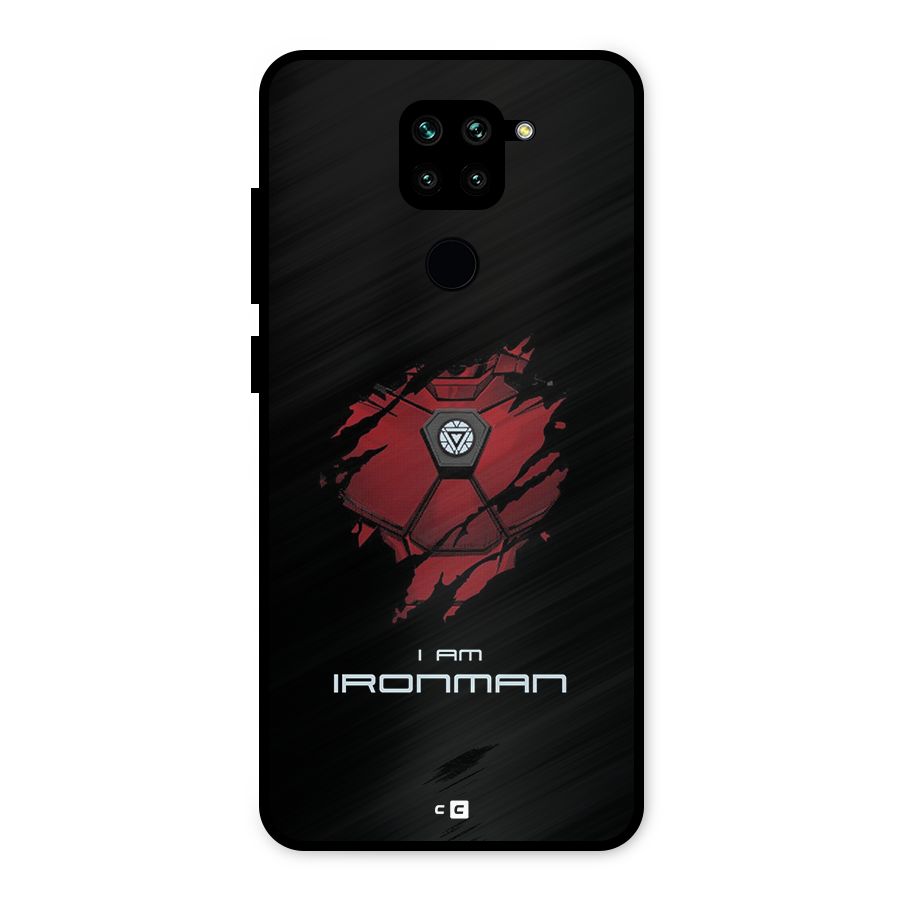I Am Ironman Metal Back Case for Redmi Note 9