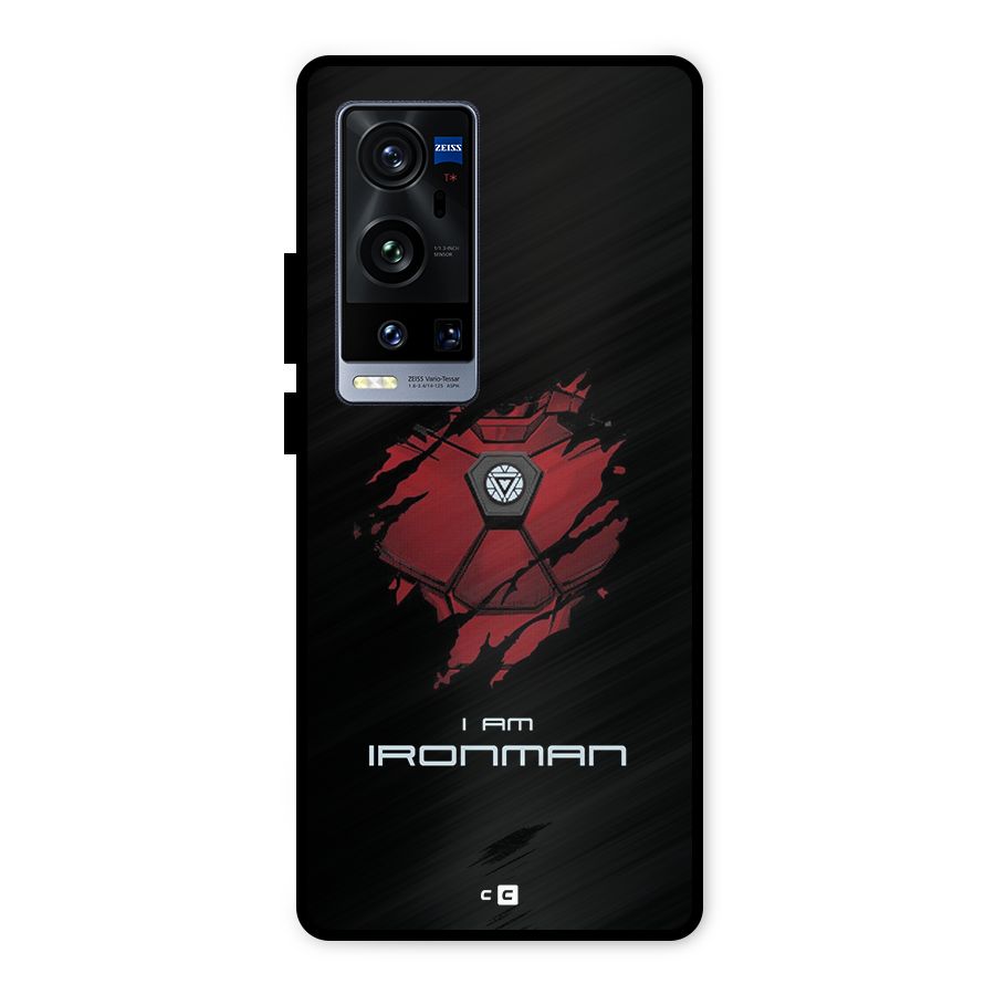 I Am Ironman Metal Back Case for Vivo X60 Pro Plus