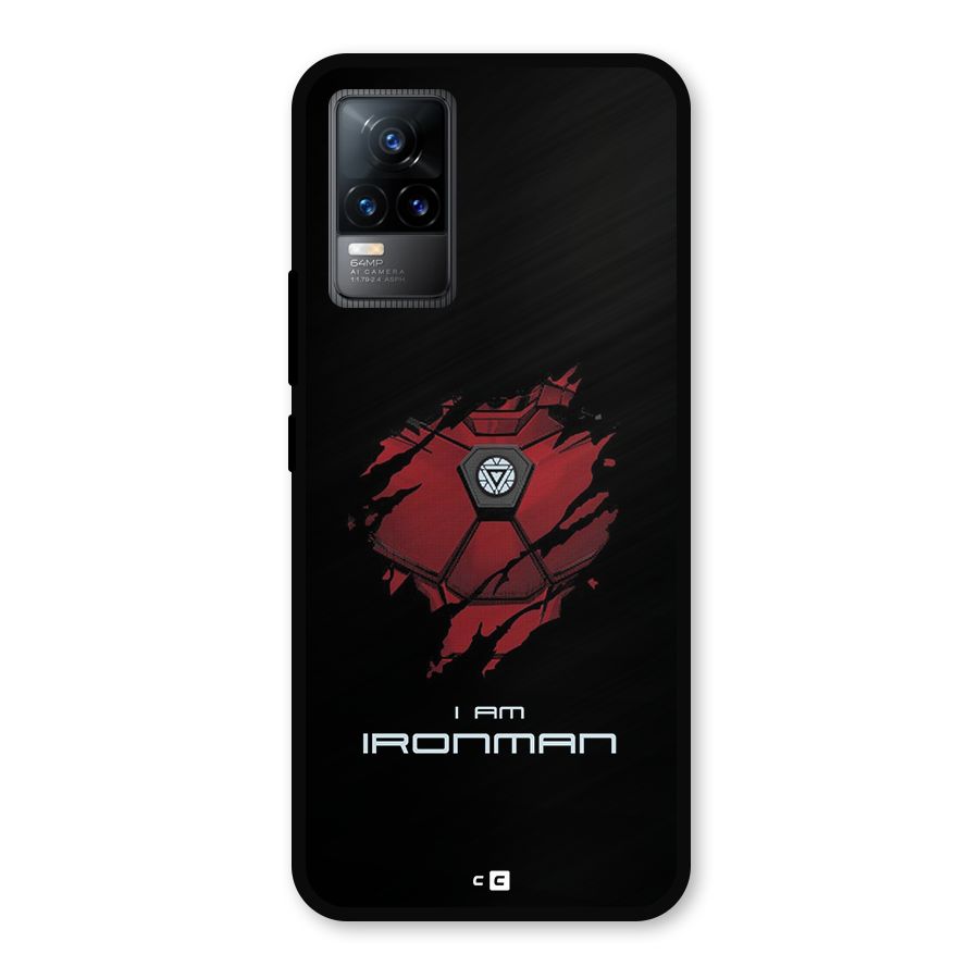 I Am Ironman Metal Back Case for Vivo Y73
