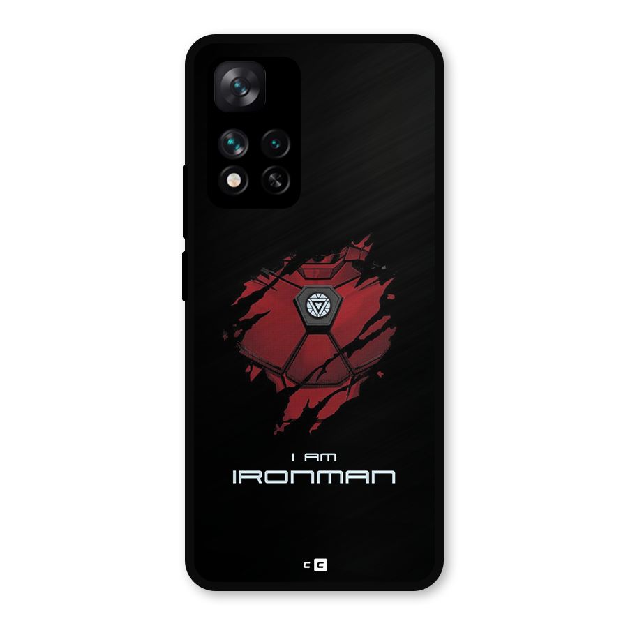 I Am Ironman Metal Back Case for Xiaomi 11i Hypercharge 5G