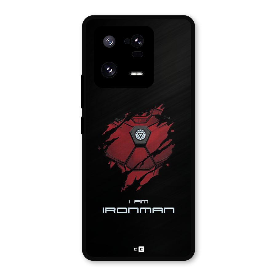 I Am Ironman Metal Back Case for Xiaomi 13 Pro