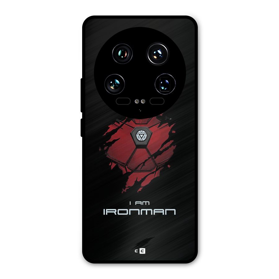 I Am Ironman Metal Back Case for Xiaomi 14 Ultra