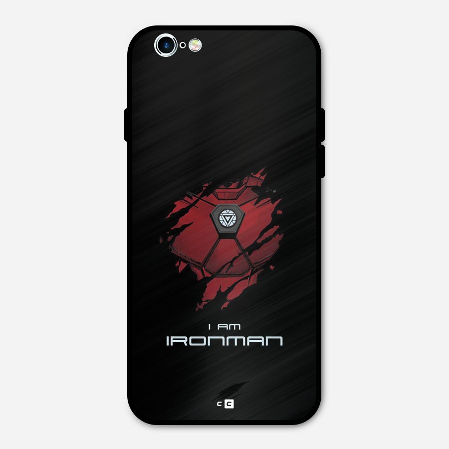 I Am Ironman Metal Back Case for iPhone 6 6s