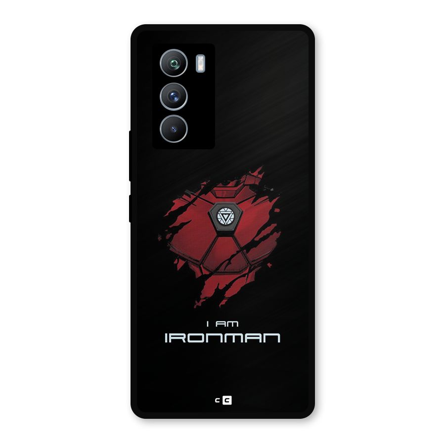 I Am Ironman Metal Back Case for iQOO 9 SE