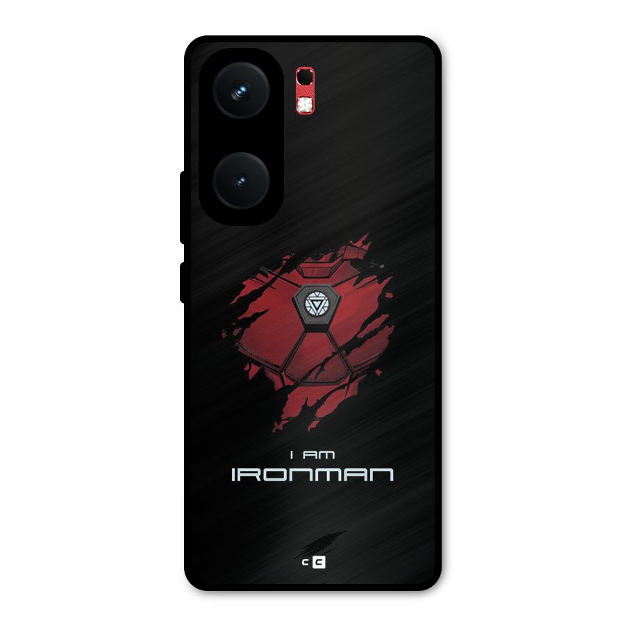 I Am Ironman Metal Back Case for iQOO Neo 9 Pro