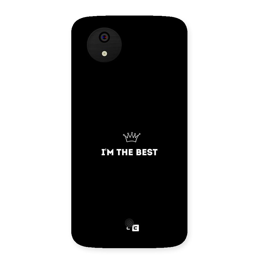 I Am The Best Back Case for Canvas A1  AQ4501