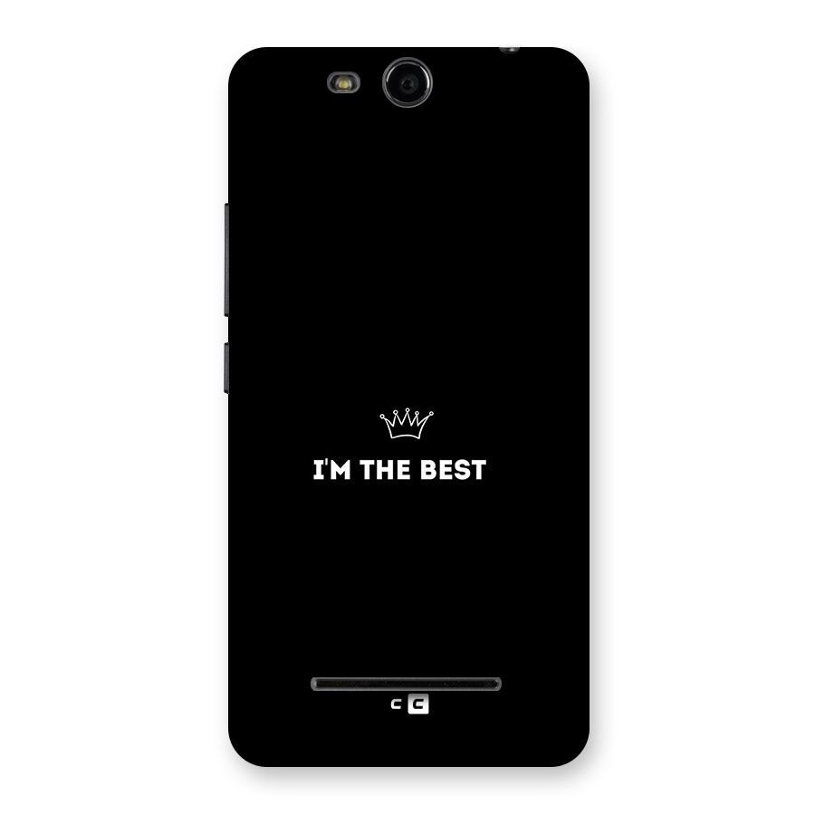 I Am The Best Back Case for Canvas Juice 3 Q392