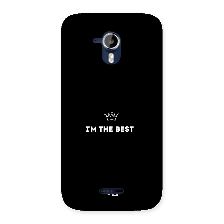 I Am The Best Back Case for Canvas Magnus A117