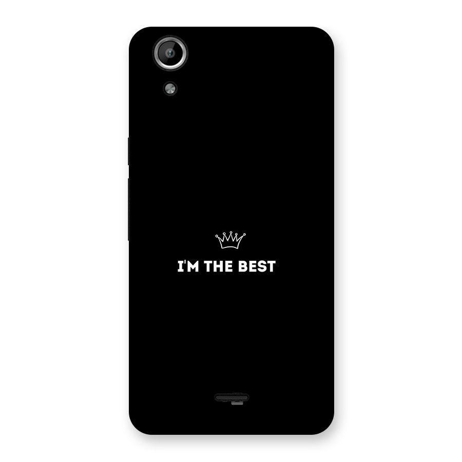 I Am The Best Back Case for Canvas Selfie Lens Q345