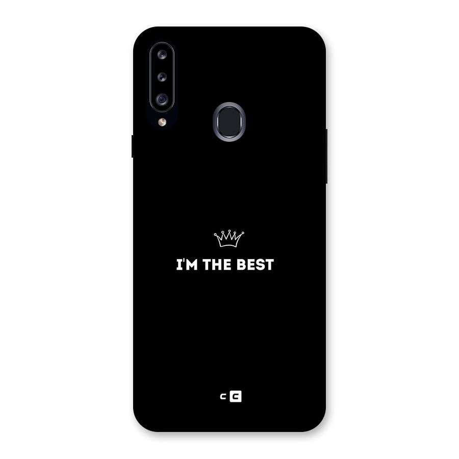 I Am The Best Back Case for Galaxy A20s