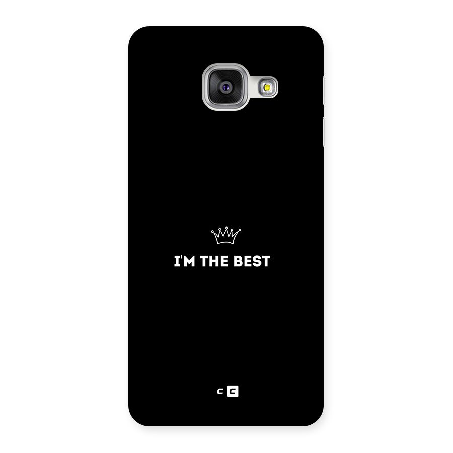 I Am The Best Back Case for Galaxy A3 (2016)