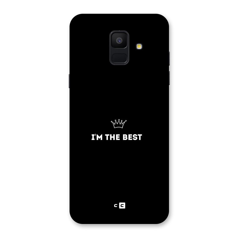 I Am The Best Back Case for Galaxy A6 (2018)