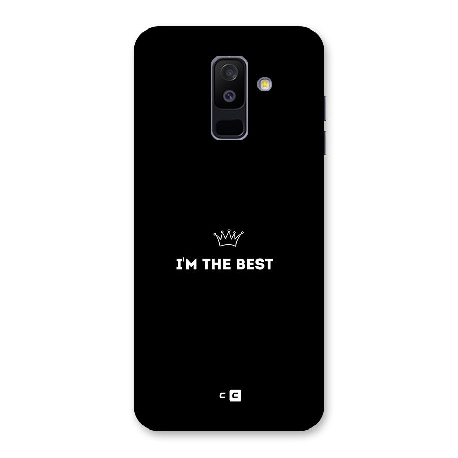I Am The Best Back Case for Galaxy A6 Plus