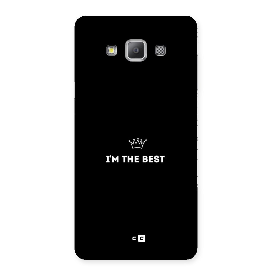 I Am The Best Back Case for Galaxy A7