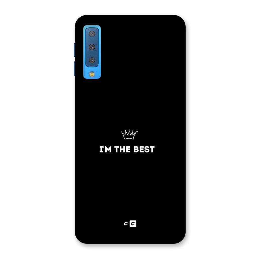 I Am The Best Back Case for Galaxy A7 (2018)