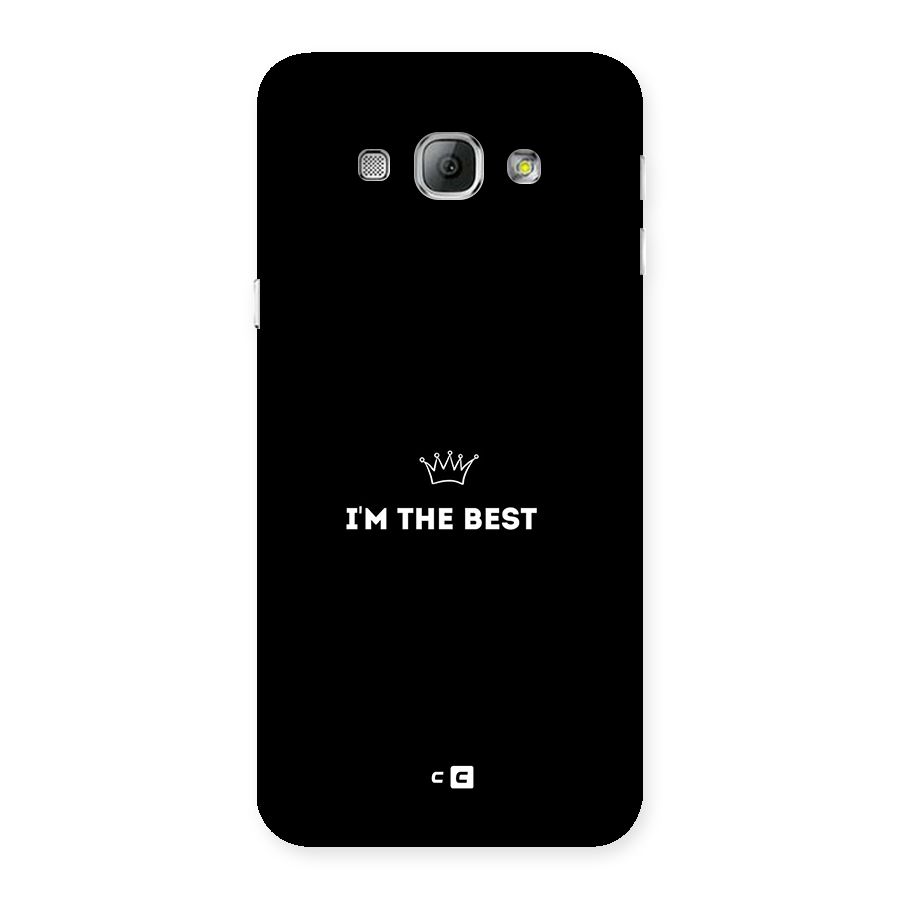 I Am The Best Back Case for Galaxy A8