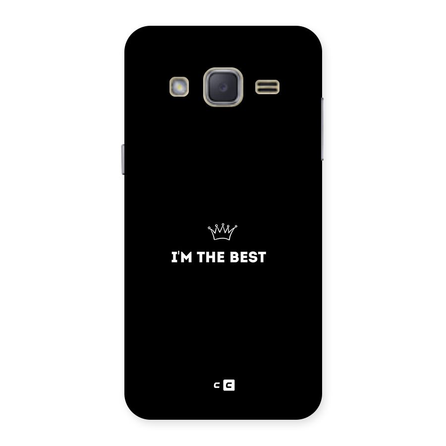 I Am The Best Back Case for Galaxy J2