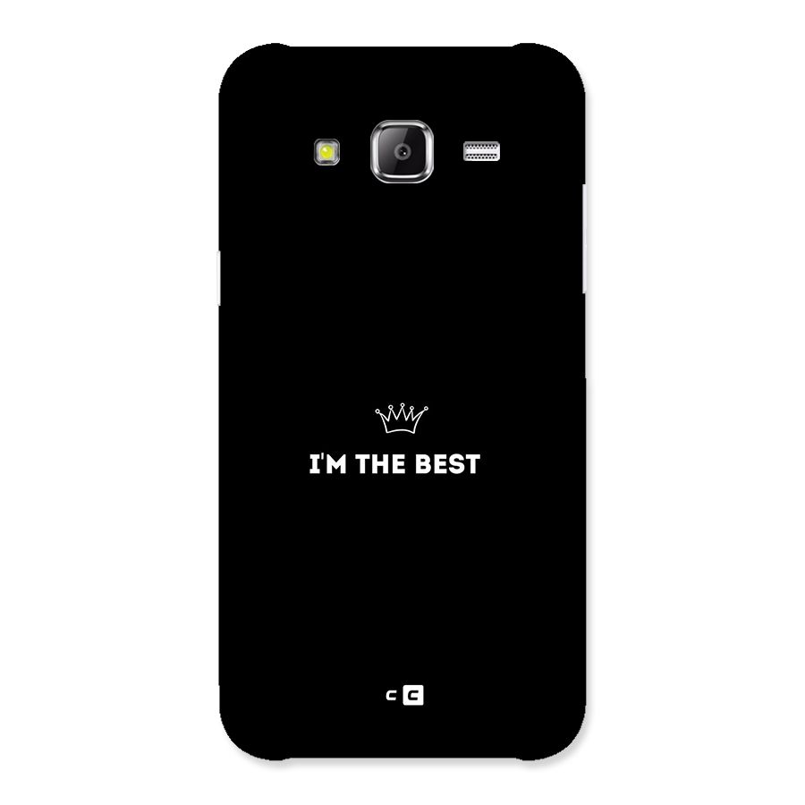 I Am The Best Back Case for Galaxy J2 Prime
