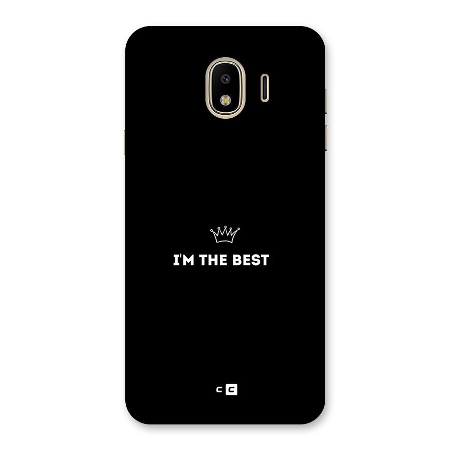 I Am The Best Back Case for Galaxy J4