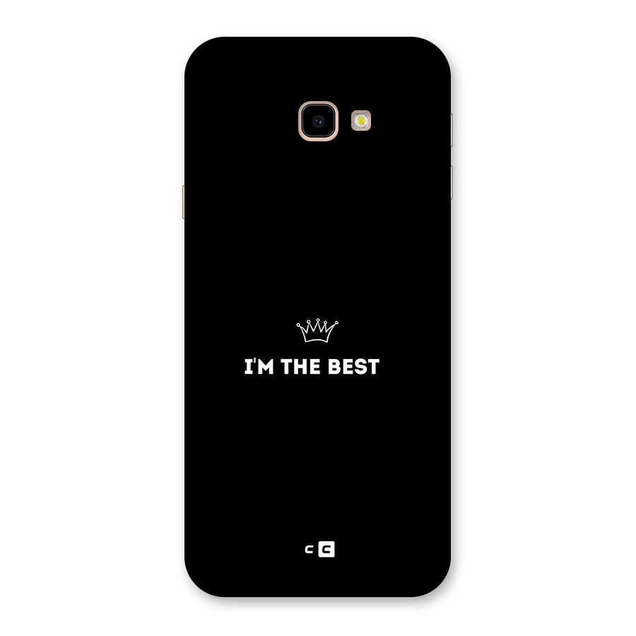I Am The Best Back Case for Galaxy J4 Plus