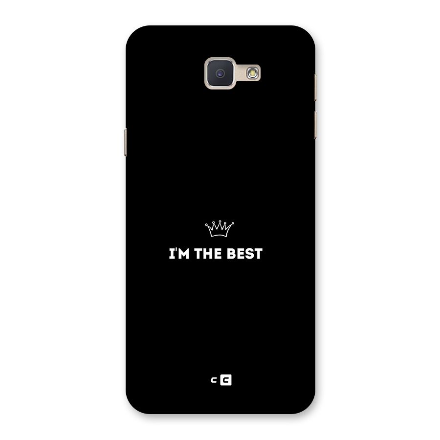 I Am The Best Back Case for Galaxy J5 Prime