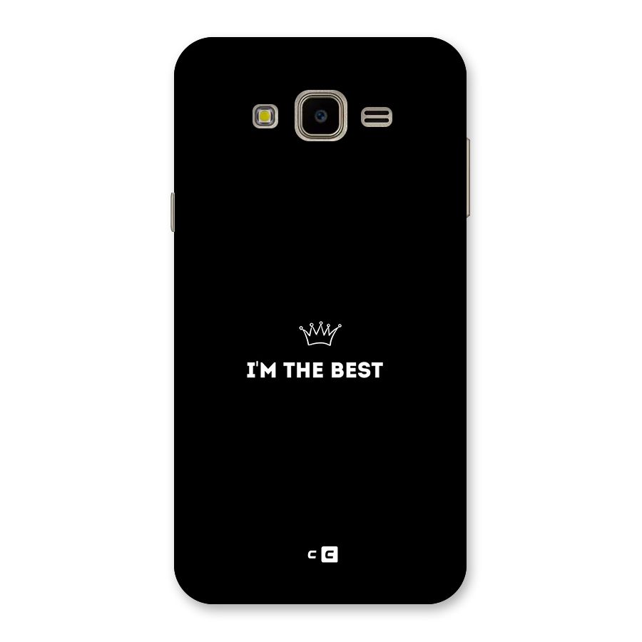 I Am The Best Back Case for Galaxy J7 Nxt