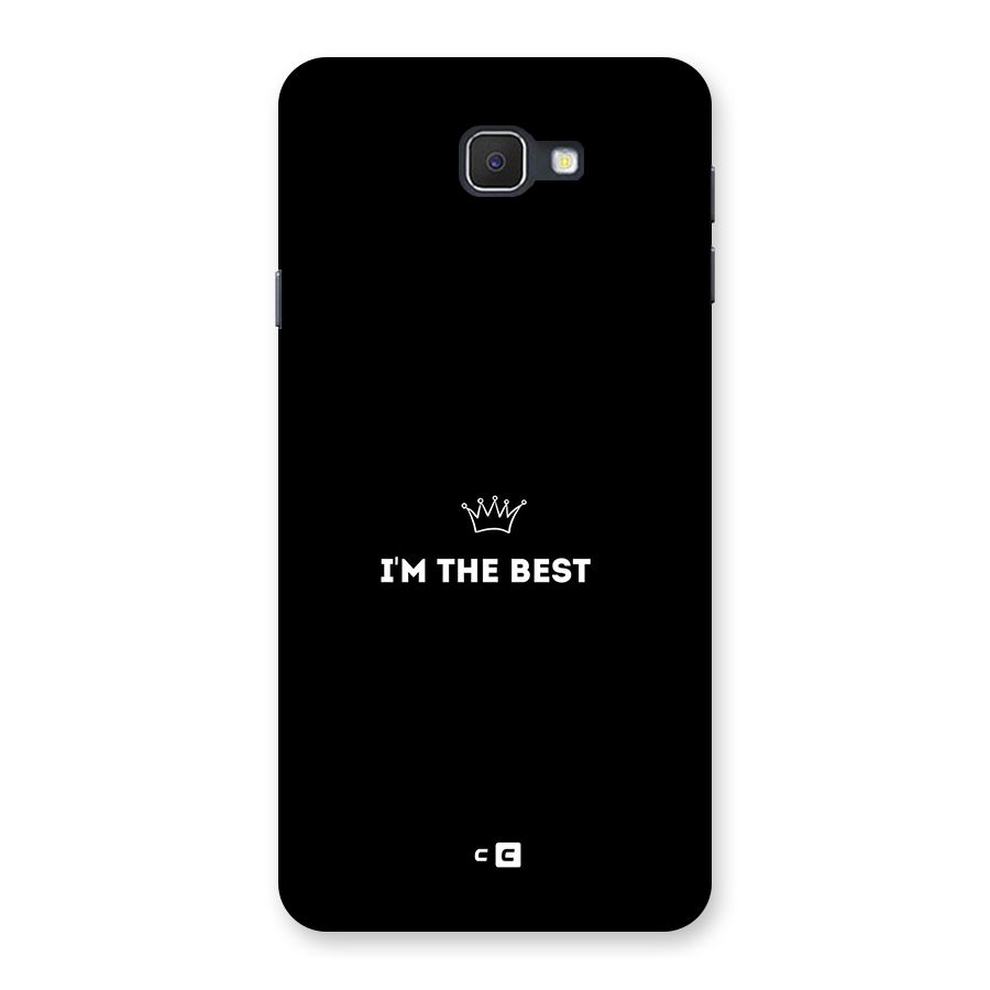 I Am The Best Back Case for Galaxy J7 Prime