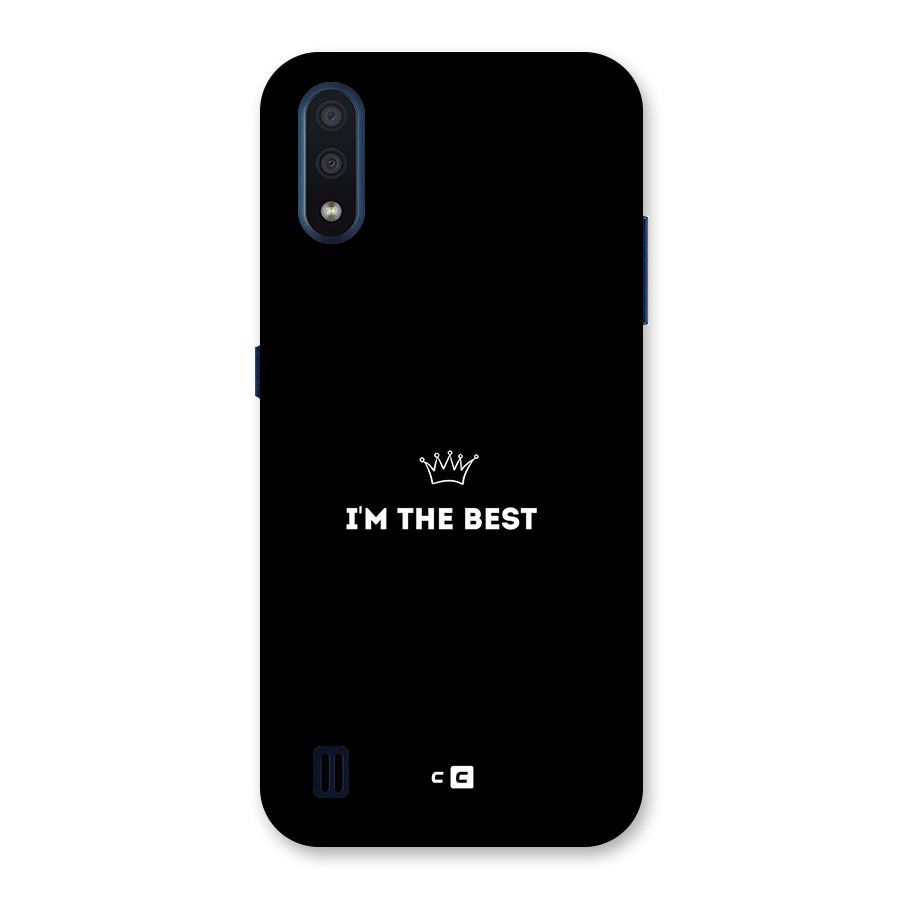 I Am The Best Back Case for Galaxy M01