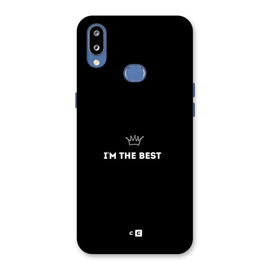 I Am The Best Back Case for Galaxy M01s