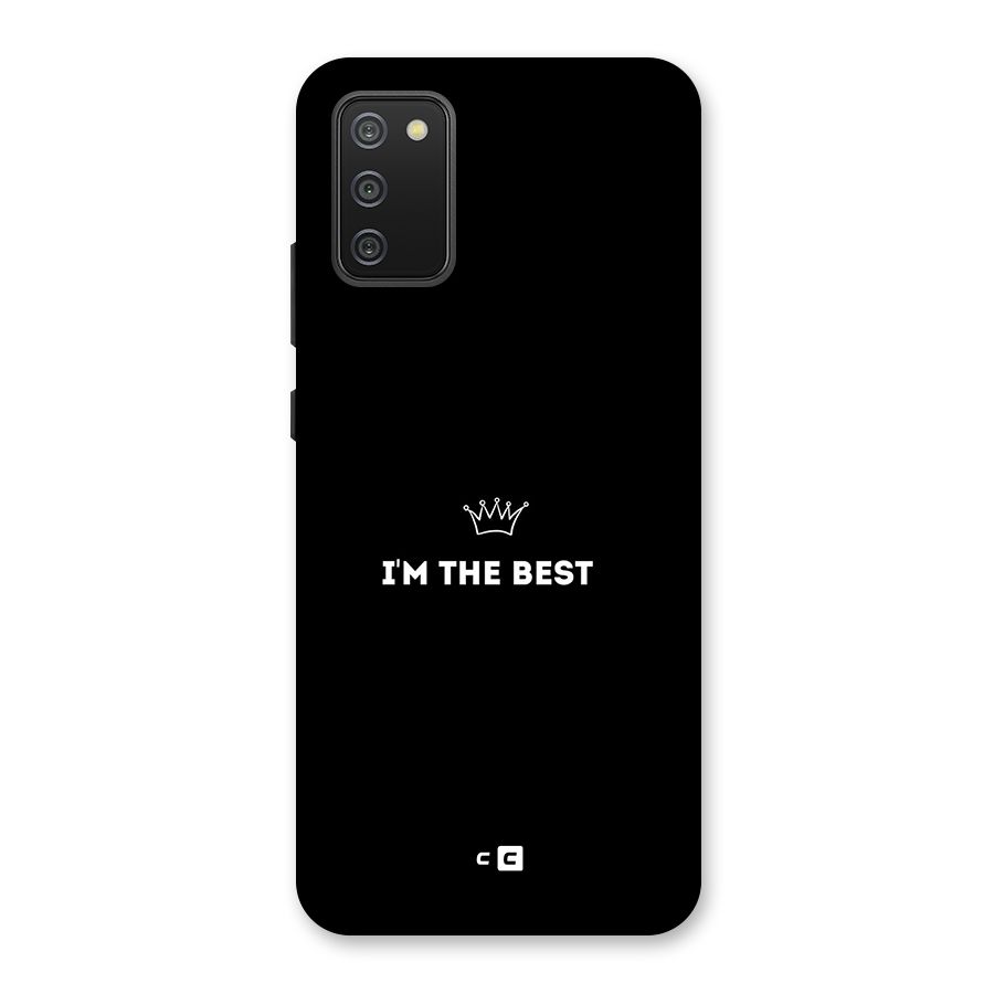 I Am The Best Back Case for Galaxy M02s