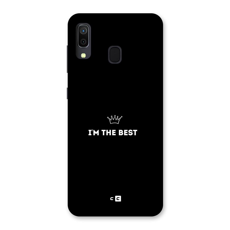 I Am The Best Back Case for Galaxy M10s
