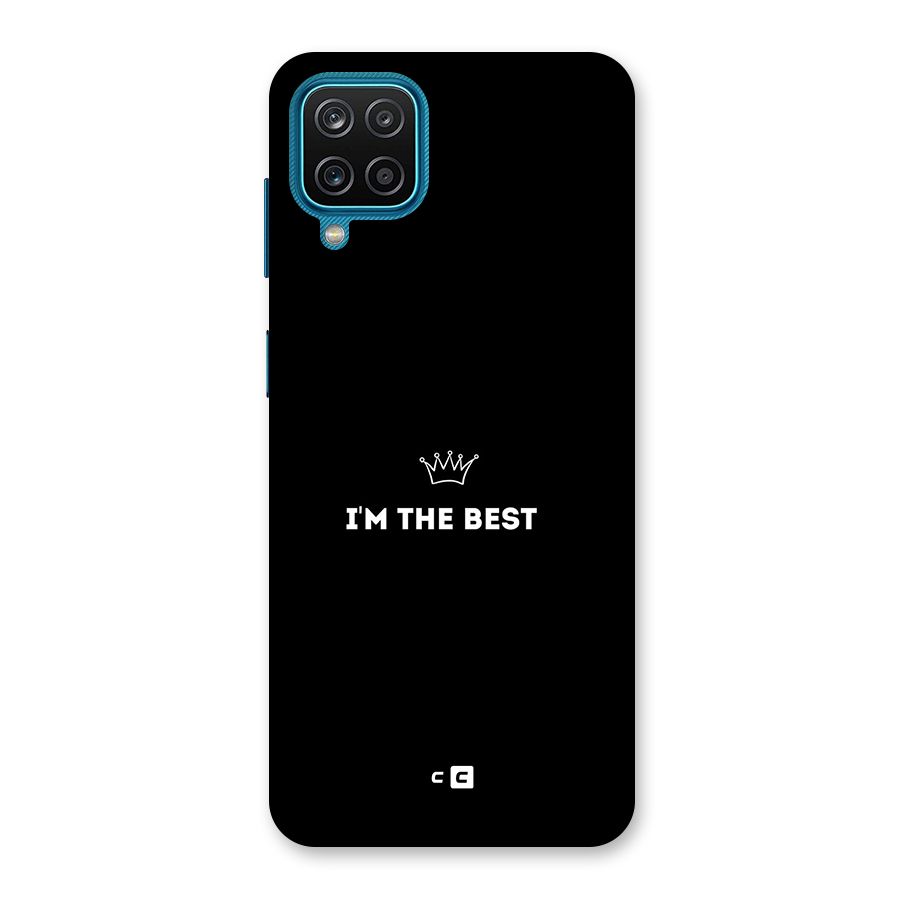 I Am The Best Back Case for Galaxy M12
