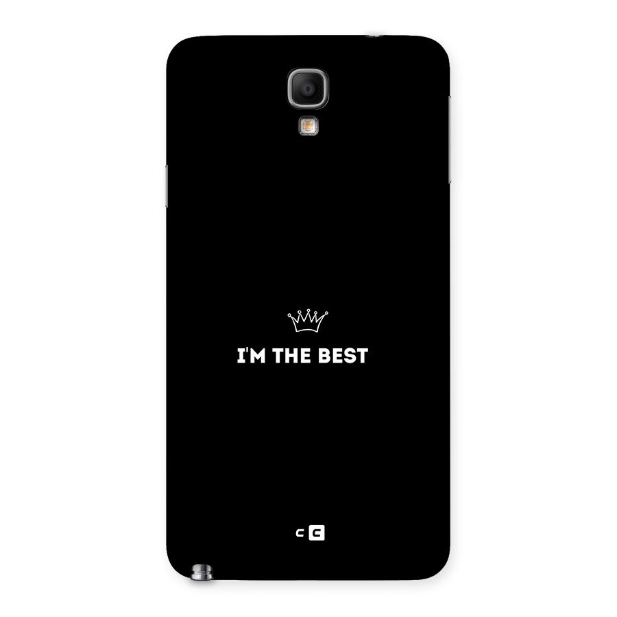 I Am The Best Back Case for Galaxy Note 3 Neo